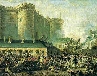 La prise de la Bastille 