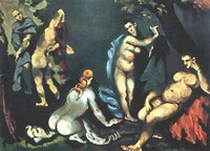 la tentation de saint-antoine par Cezane