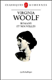  Virginia Woolf -romans et nouvelles- Livre de poche-classiques modernes 